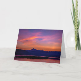 Mt Baker Washington Staat Dankeschön Card Dankeskarte