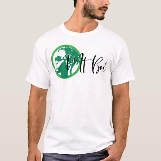 Mt Boi White T - Shirt (Vorderseite)