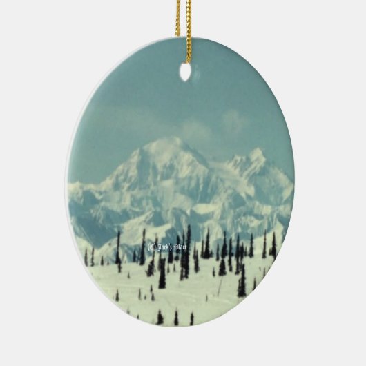 Mt. Denali 01 Keramikornament (Rechts)