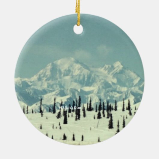 Mt. Denali 01 Keramikornament (Hinten)