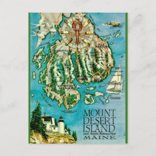 Mt Desert Island - Acadia Postkarte