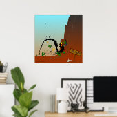 Mt. DEV und The<n00b>Express! Poster (Heimbüro)