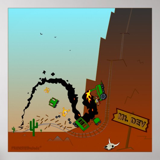 Mt. DEV und The<n00b>Express! Poster (Vorne)