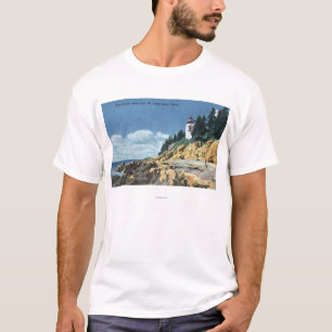 Mt. Einsame Insel, Bass-Hafen-Kopf-Leuchtturm T-Shirt