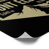 Mt. Elbrus Mountain Travel  Poster (Ecke)