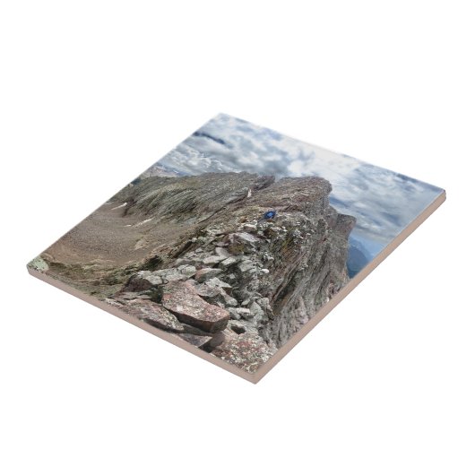 Mt Eolus Catwalk - Chicago Basin - Colorado Fliese (Seite)