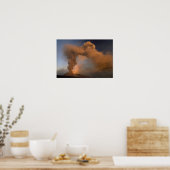 Mt. Etna summit vent, Sicily, Italy Poster (Küche)