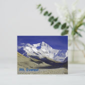 Mt. Everest Base Camp Tibetische Seite Postkarte (Stehend Vorderseite)