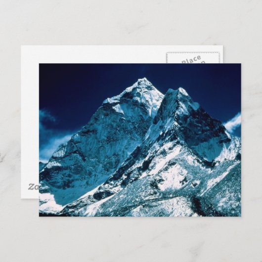 Mt. Everest Postkarte (Vorne/Hinten)