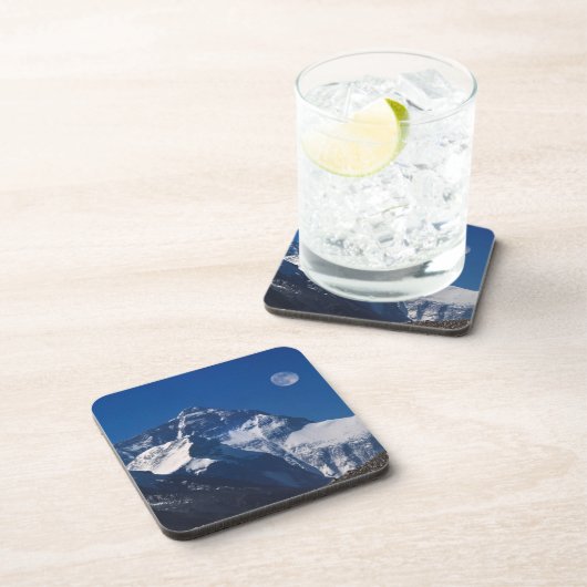 Mt. Everest | Tibet, China Getränkeuntersetzer (Rechte Seite)