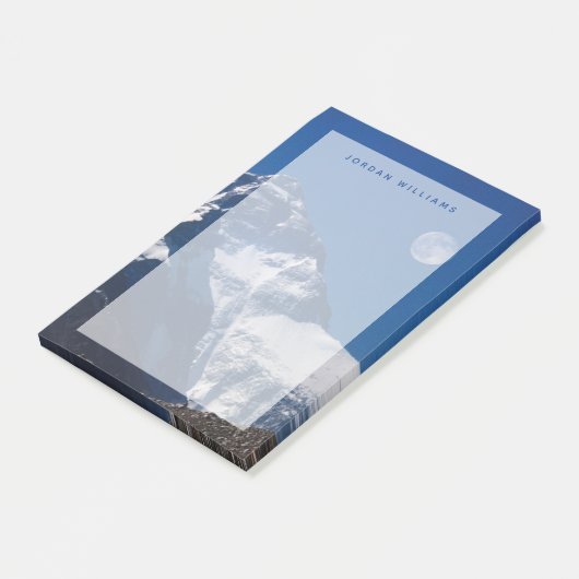 Mt. Everest | Tibet, China Post-it Klebezettel (angewinkelt)