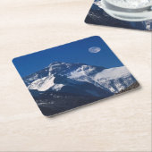 Mt. Everest | Tibet, China Rechteckiger Pappuntersetzer (angewinkelt)