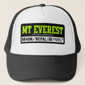 Mt Everest Truckerkappe (Vorderseite)