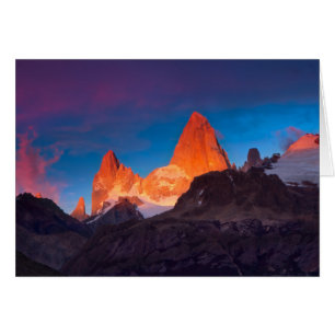 Mt Fitz Roy am Sonnenaufgang