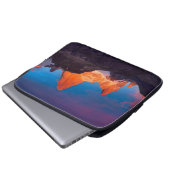 Mt Fitz Roy am Sonnenaufgang Laptopschutzhülle (Vorne Knopf)