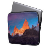 Mt Fitz Roy am Sonnenaufgang Laptopschutzhülle (Vorderseite Links)