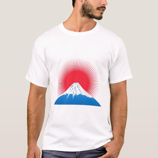 Mt. Fuji and the sun T-Shirt (Vorderseite)