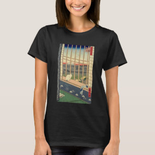 Mt.Fuji, Edo-Zeit, Ukiyoe, Hiroshige, Drucke,sou T-Shirt