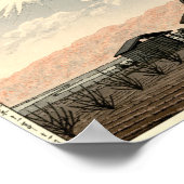 Mt. Fuji from Narusawa Hasui Kawase Poster Print (Ecke)