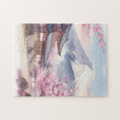 Mt. Fuji in Bloom – Sakura Puzzle (Horizontal)