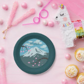 Mt. Fuji Pappteller (Party)