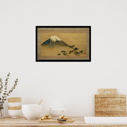 mt fuji poster (Küche)
