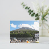 Mt Fuji Postkarte (Stehend Vorderseite)