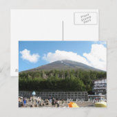 Mt Fuji Postkarte (Vorne/Hinten)