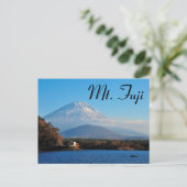 Mt Fuji Postkarte (Stehend Vorderseite)