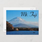 Mt Fuji Postkarte (Vorne/Hinten)