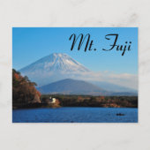 Mt Fuji Postkarte (Vorderseite)