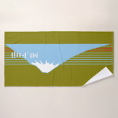 Mt.Fuji seen from southwest. Badehandtuch (Badehandtuch)