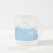 Mt.Fuji seen from southwest. Mattglastasse (VorderseiteRechts)