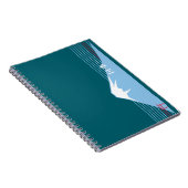 Mt. Fuji seen from the northeast. Notizblock (Rechte Seite)