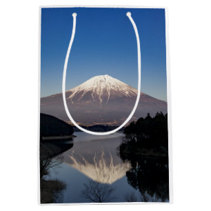 Mt Fuji Seereflektion Mittlere Geschenktüte
