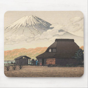 Mt. Fuji von Narusawa Hasui Kawase shin hanga Kuns Mousepad