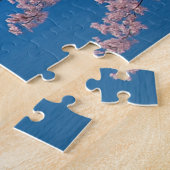 Mt. Fuji with Cherry Blossoms in Full Bloom Puzzle (Seite)