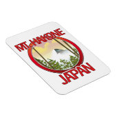 Mt. Hakone Japan Magnet (Rechte Seite)