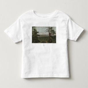 Mt. Haube, Oregon - Ansicht des Berges von Kleinkind T-shirt