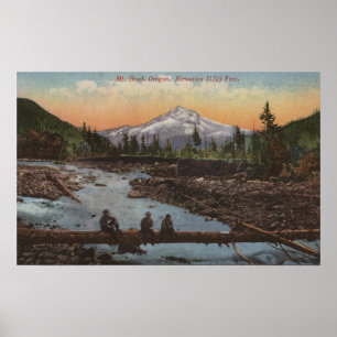 Mt. Haube, Oregon Poster