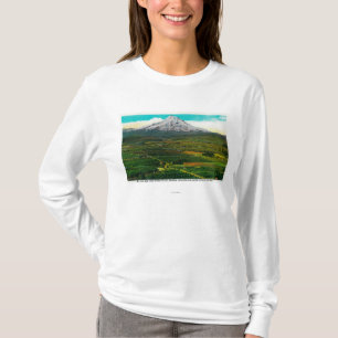 Mt. Haube von Hood River ValleyHood Fluss ODER T-Shirt
