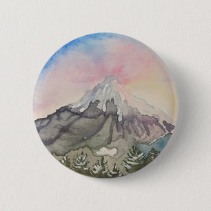 Mt. Hauben-Sonnenaufgang-Knopf Button