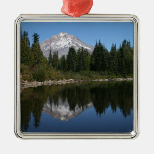 Mt. Hauben-Verzierung Silbernes Ornament