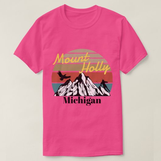 Mt Holly ski Michigan T-Shirt (Design vorne)