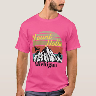 Mt Holly Skigebiet Michigan T-Shirt