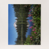 Mt Hood Lake Reflection Puzzle (Vertikal)