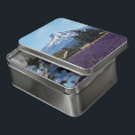 Mt Hood Lavender Fields Jigsaw Puzzle<br><div class="desc">Lavenderfelder in Hood River,  Oregon mit Berg Hood im Hintergrund. © 2020 Alyssa Ernst Fotografy</div>