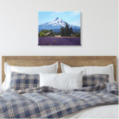 Mt Hood Lavender Fields Leinwanddruck (Insitu (Schlafzimmer))