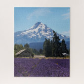 Mt Hood Lavender Fields Puzzle (Vertikal)