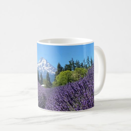 Mt Hood Oregon Kaffeetasse (VorderseiteRechts)